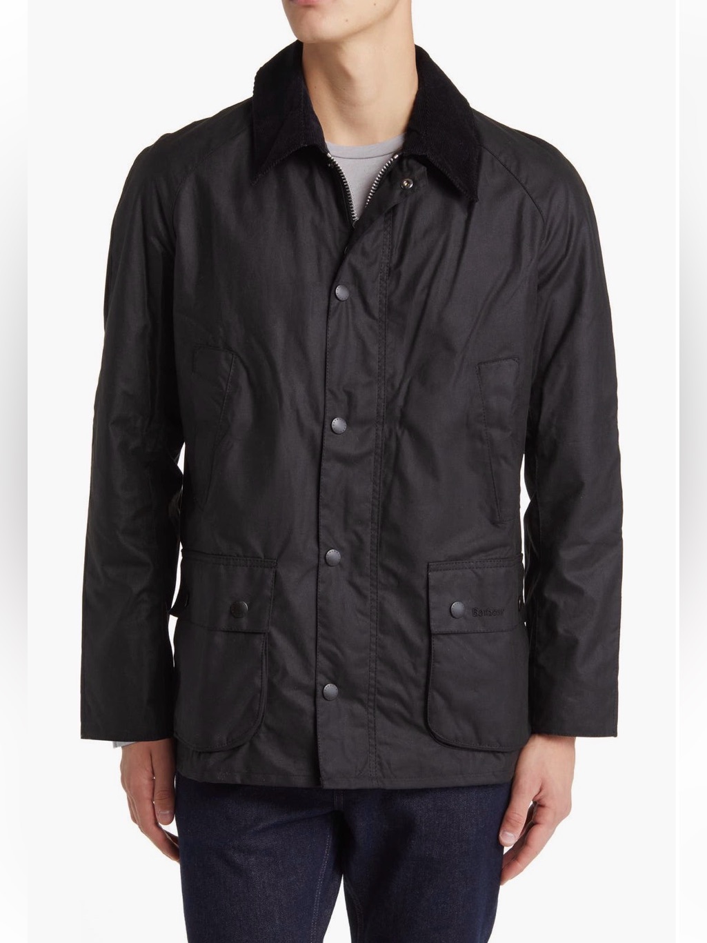 Barbour Ashby Waxed Cotton Jacket